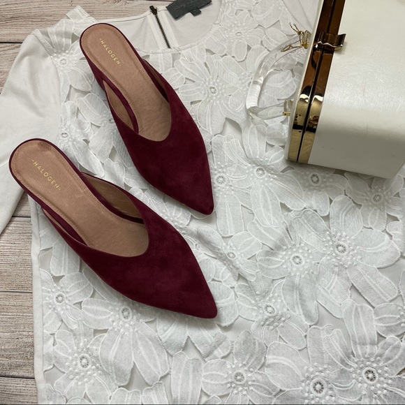 Halogen Red Tori Mules - Picture 4 of 10